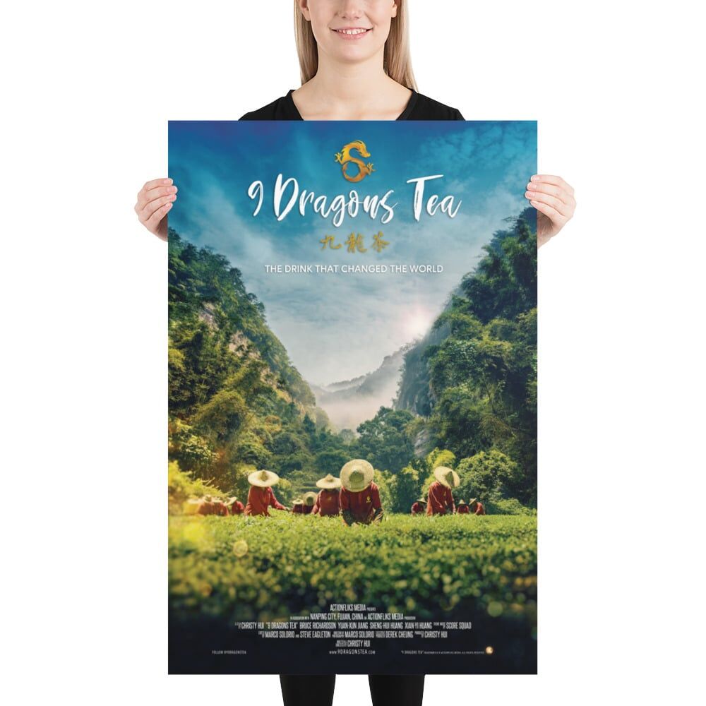 Heavenly Tea Field Poster 3 9 dragons tea - tea field poster 02