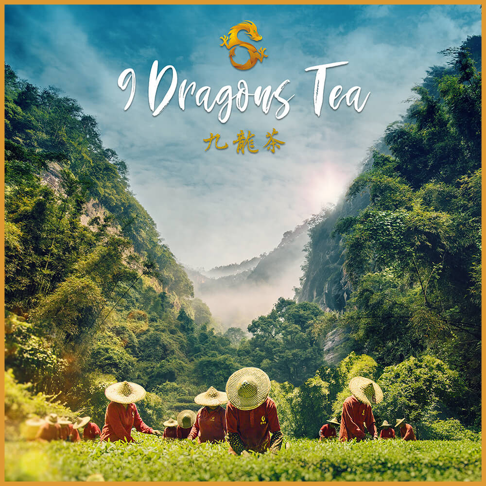 Signed Tea Poster: Mini 1 Signed Mini Tea Poster-location-wuyi shan-wuyi mountains-fujian-china-9 dragons tea movie-mini poster